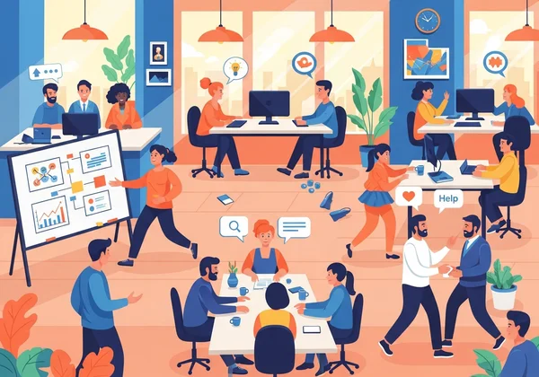 Thriving, positive, connected workplace culture