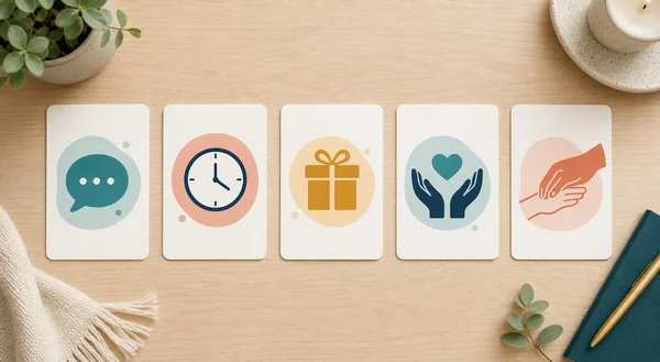 Five love languages cards