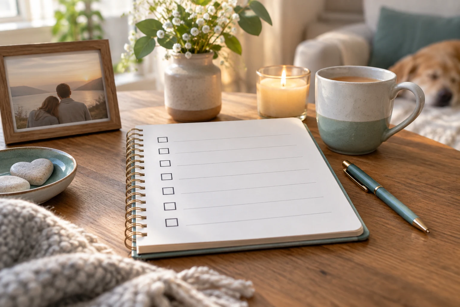 Weekly relationship reflection plan
